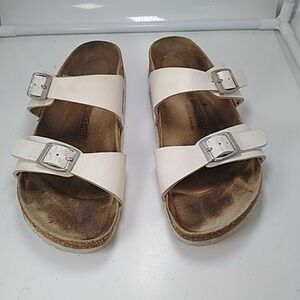 Birkenstock White Sandals EU 39